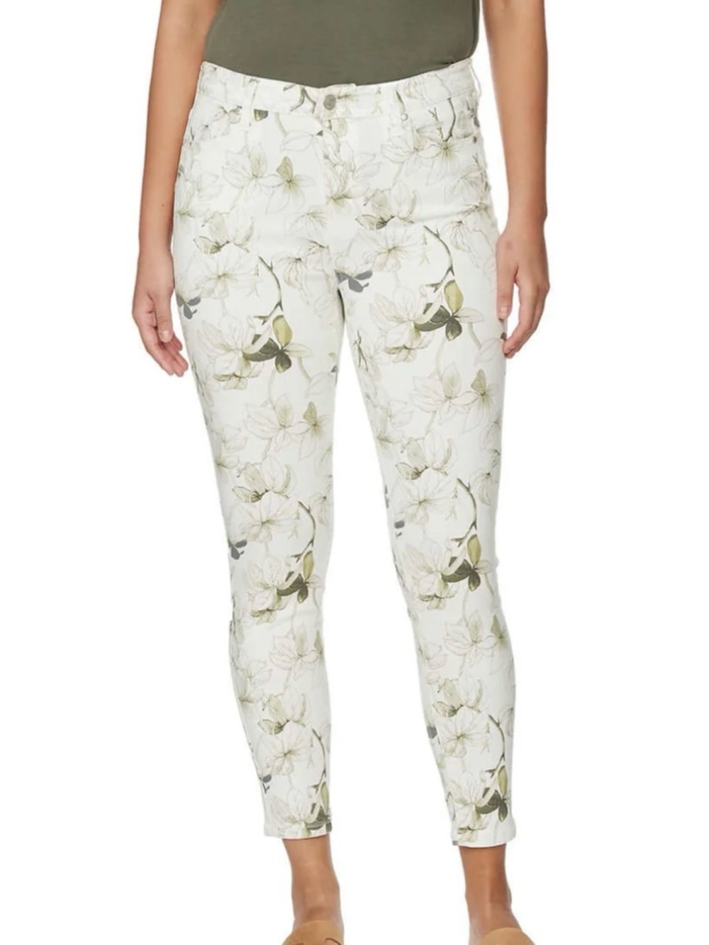 Buffalo Women's High Rise Soft
Stretch Tencel Blend Ankle Pants size:12/32